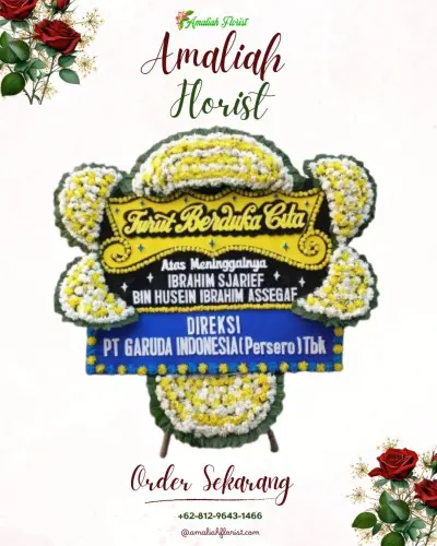 Papan Bunga Duka di Sumberarum